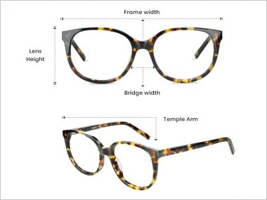 Eyeglass Frame Measurements