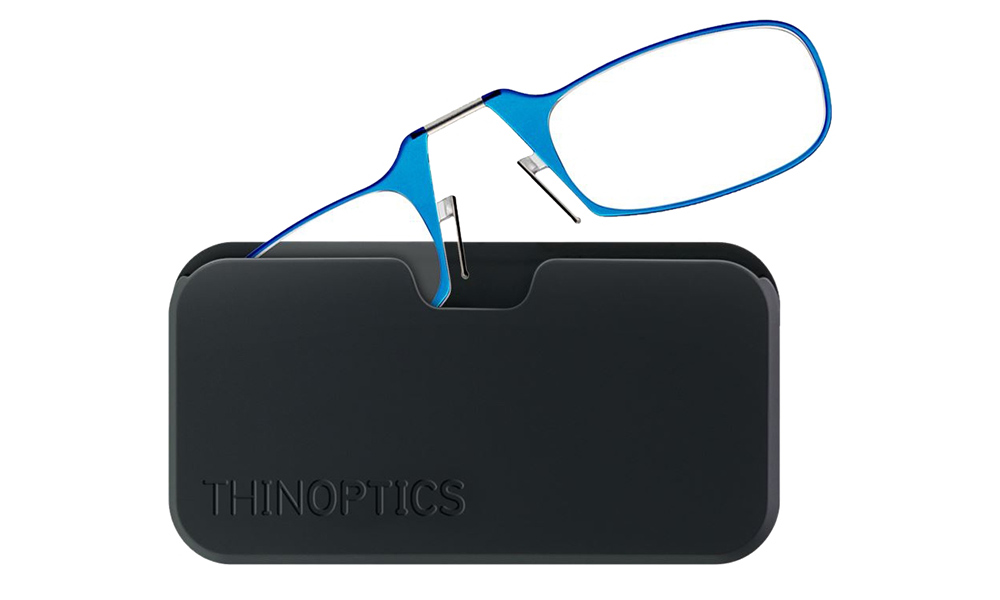 Thinoptics reading glasses blue