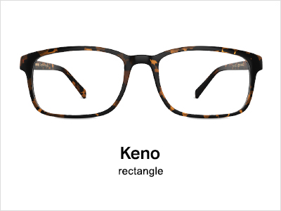 Keno - Rectangle Glasses