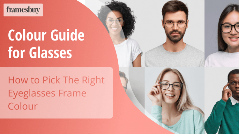 Glasses frame colour guide